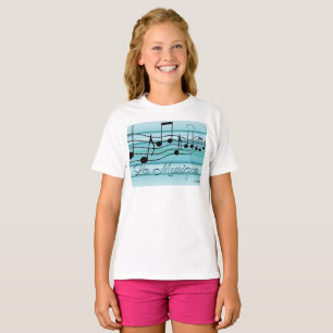 HAMbyWG La Musique T - Shirt w Aqua