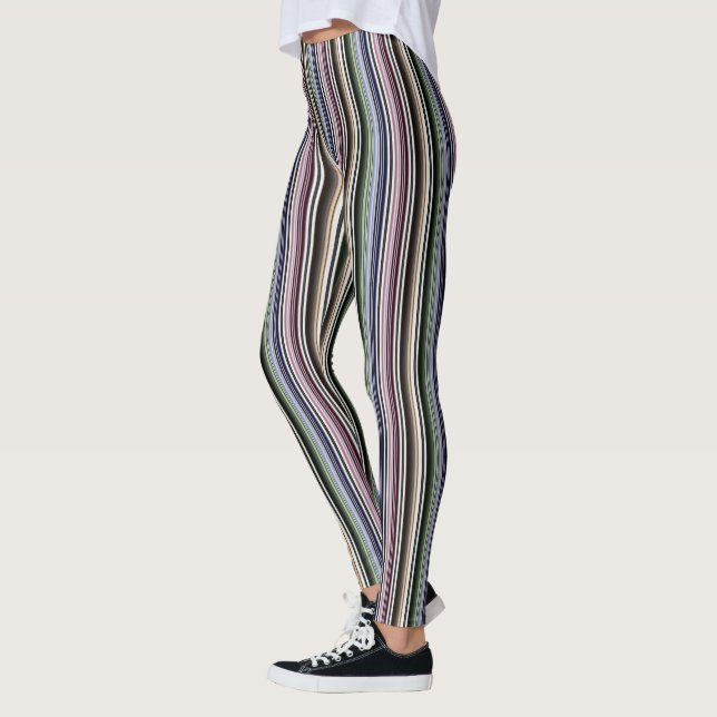 HAMbyWG - Leggings - 5 Hue Gradient Stripe (Links)