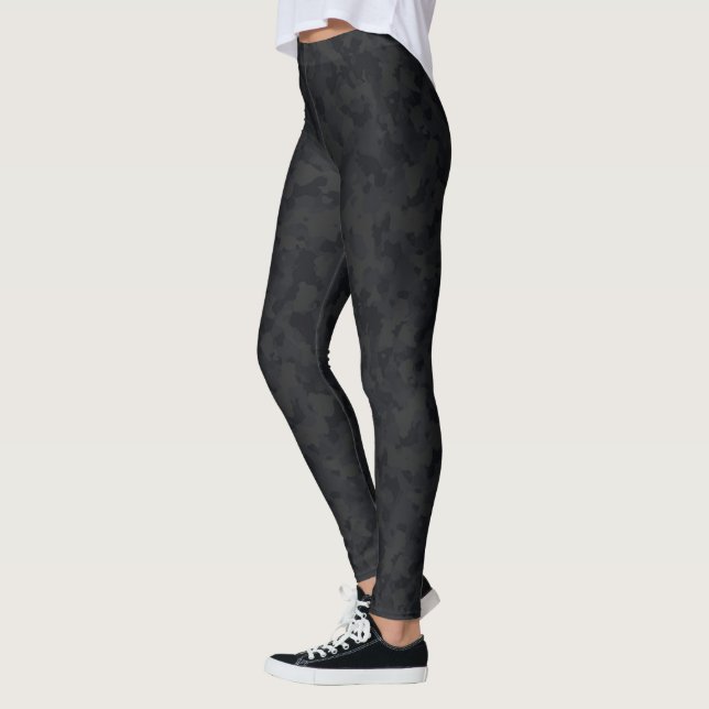 HAMbyWG - Leggings de compression - Camoflage noir (Gauche)