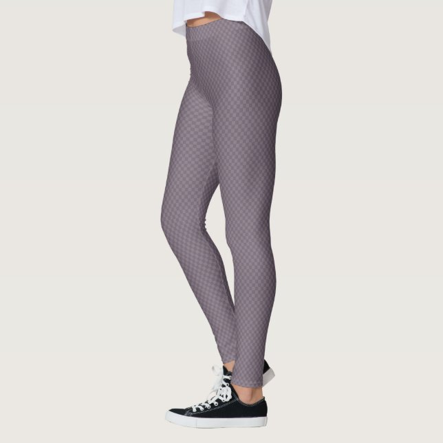 HAMbyWG - Leggings de compression - Lilac Checker (Gauche)