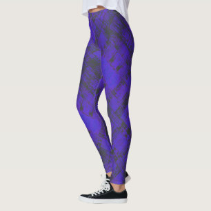 HAMbyWG - Leggings - Distresse Bleue Violette