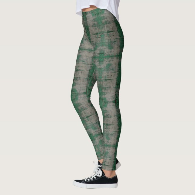 HAMbyWG - Leggings - Grün gestört (Links)