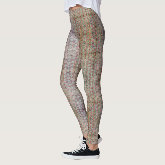 HAMbyWG - Leggings - Zig Zag Farbstörung (Links)