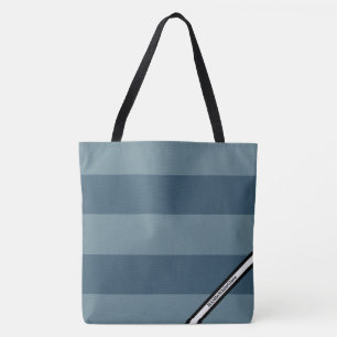 HAMbyWG - LG Sac fourre-tout - Ocean Blue Stripe w