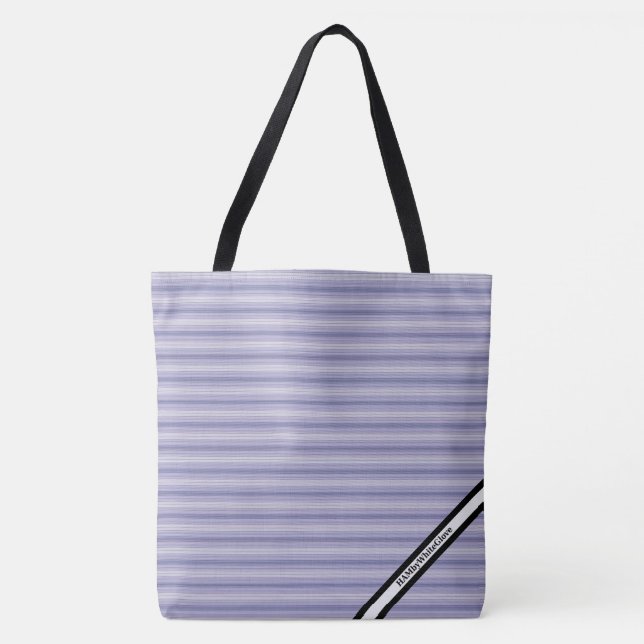 HAMbyWG - LG Tote Bag - Lavendel Horizontal Tasche (Vorderseite)