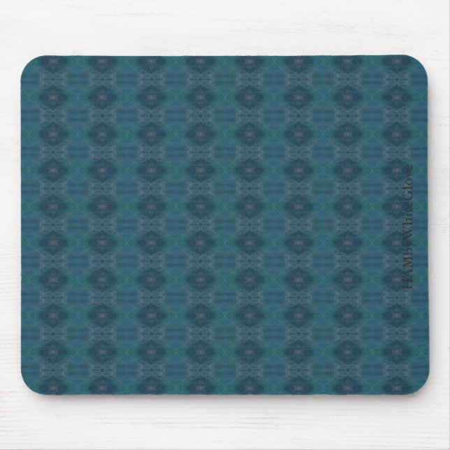HAMbyWG - Maus-Pad - Aquamarin Print Mousepad (Vorne)