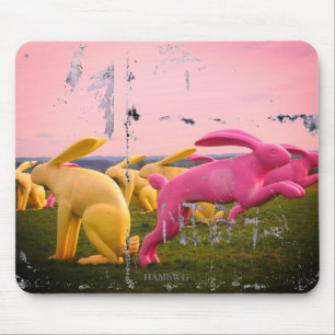 HAMbyWG - Maus-Pad - Not leidende Bunnys Mousepad