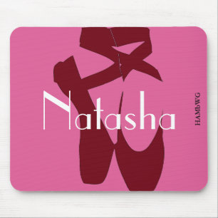 HAMbyWG - Maus Pad Red Ballet Slipper Mousepad