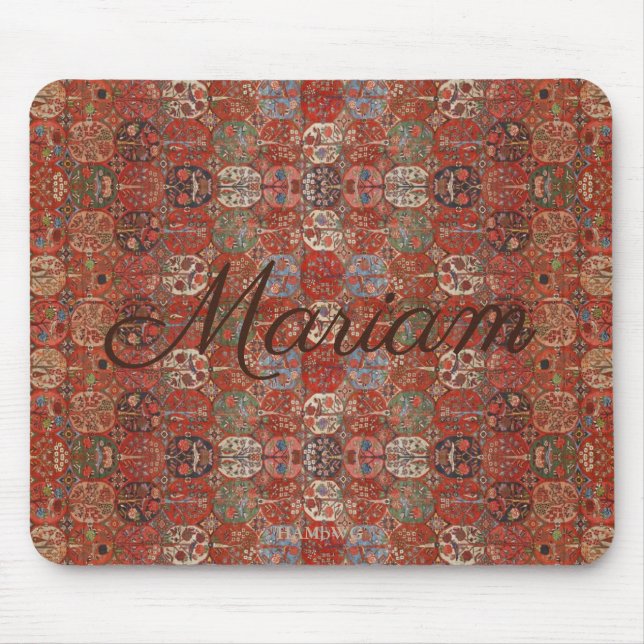 HAMbyWG - Maus-Pad - Sinti und Roma-Rusts Mousepad (Vorne)