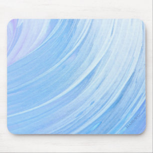 HAMbyWG - Mauspad - silberblau Swirl