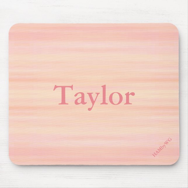 HAMbyWG - Mauspad - Waschpfirsich (Vorne)