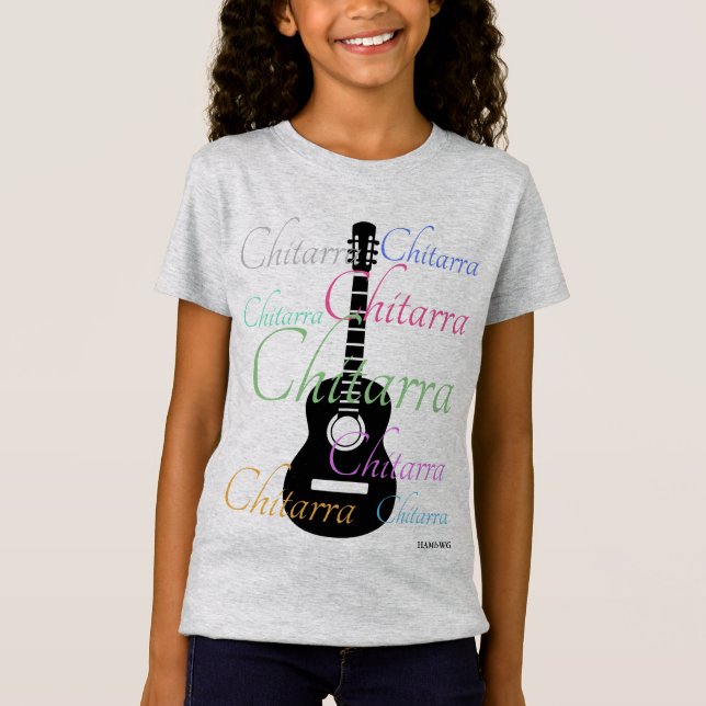 HAMbyWG - mehrfarbig - Chitarra T-Shirt (Vorderseite)