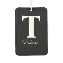 HAMbyWG - Modern Monogram Autolufterfrischer