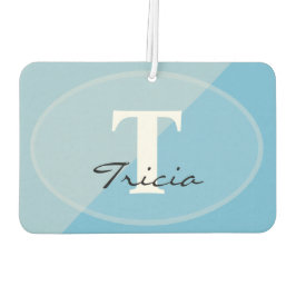 HAMbyWG - Modernes Monogramm-Foto Autolufterfrischer