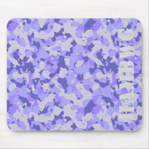 HAMbyWG - Mouse Pad - Lavender Camouflage Mousepad
