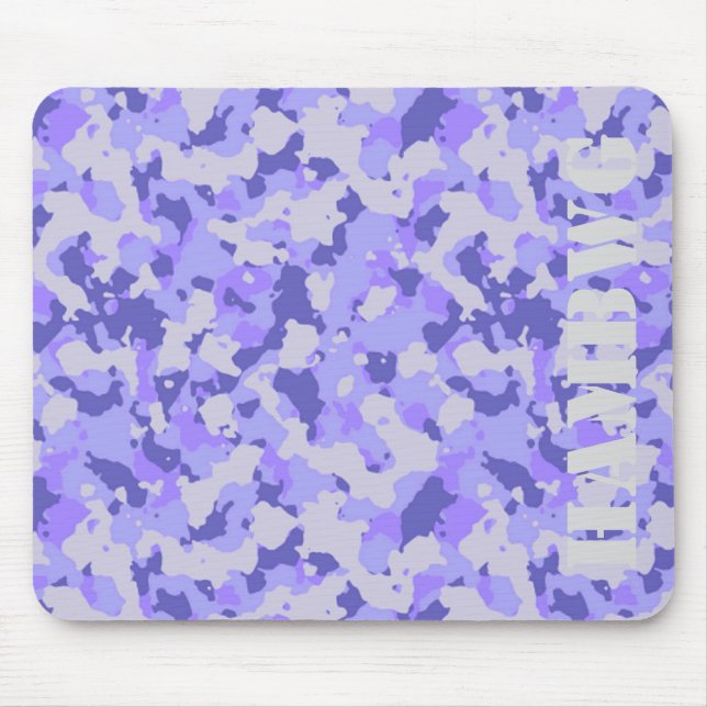 HAMbyWG - Mouse Pad - Lavender Camouflage Mousepad (Vorne)