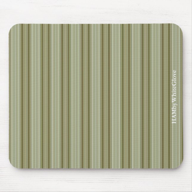 HAMbyWG - Mouse Pad - OliveStripe Mousepad (Vorne)