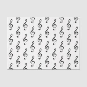 HAMbyWG - Musical Note G Clef - Seidenpapier