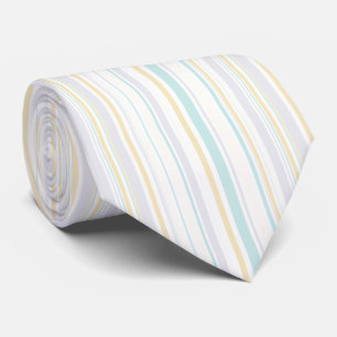 HAMbyWG - Neck Tie - Whe/Bone/Gold/Pale Bl & Gr Krawatte
