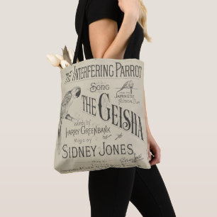 HAMbyWG - New Tote Bag - Interferring Parrot Tasche