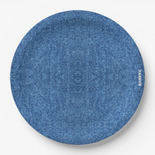 HAMbyWG - Paper Tellers 9" - Denim Image Pappteller