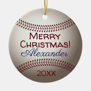 HAMbyWG - Personalizable Baseball Ornament