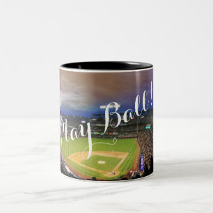 HAMbyWG - Personalizable-Tasse - Play Ball Zweifarbige Tasse