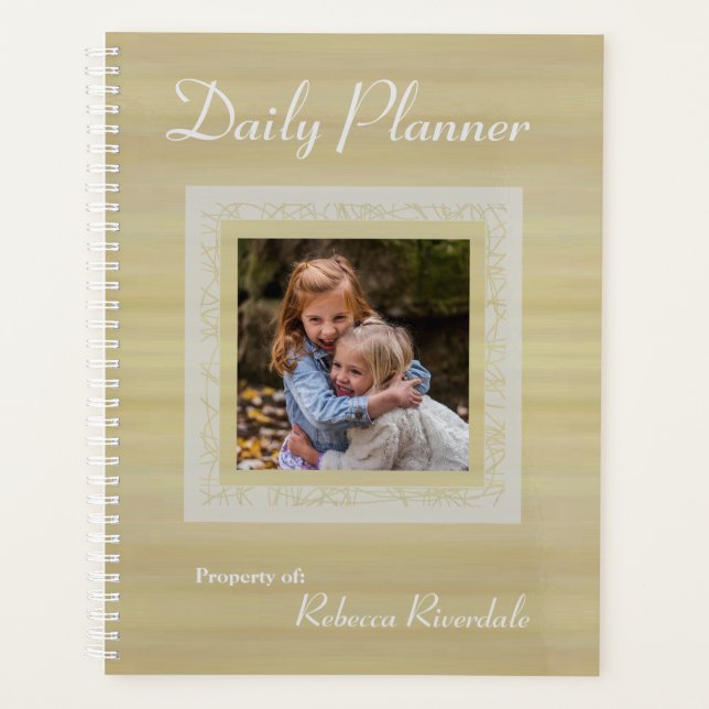 HAMbyWG - Photo Daily Planner - Lavage de papier d (Devant)