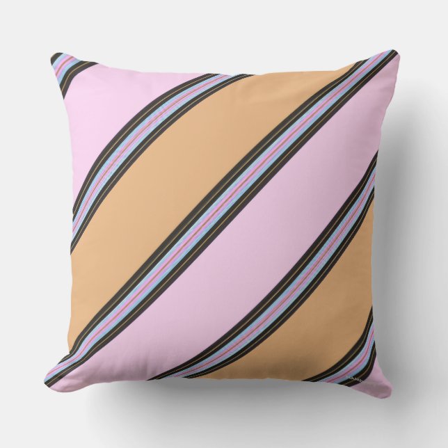 HAMbyWG Pillow - Large - Pink & Beige Kissen (Vorderseite)