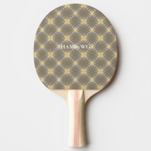 HAMbyWG Ping-Pong Paddle Red Rubber Zurück Tischtennis Schläger