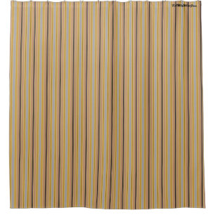 HAMbyWG - Rideau de douche - Golden Orng/Jaune/Ros