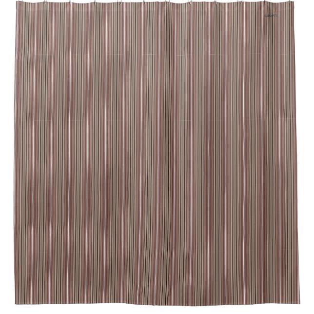 HAMbyWG - Rideau de douche - Rose Vintage (Devant)
