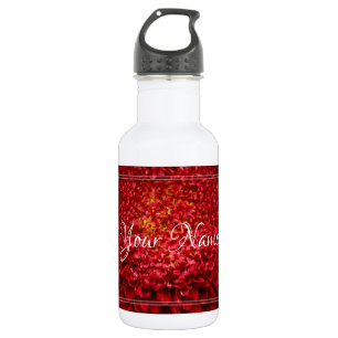 HAMbyWG - Rotes Zinnia Edelstahlflasche