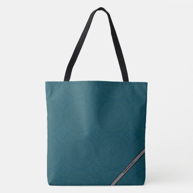 HAMbyWG - Sacs fourre-tout - Boho Ink Turquoise et (Devant)