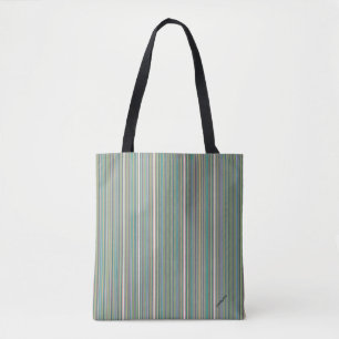 HAMbyWG - Sacs Tote - Blues Yellows Fine Lines