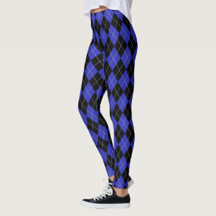 HAMbyWG Schwarze Raute mit jeder anderen Farbe Leggings