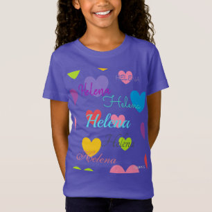 HAMbyWG - Shirt mit farbigen Namen und Herz