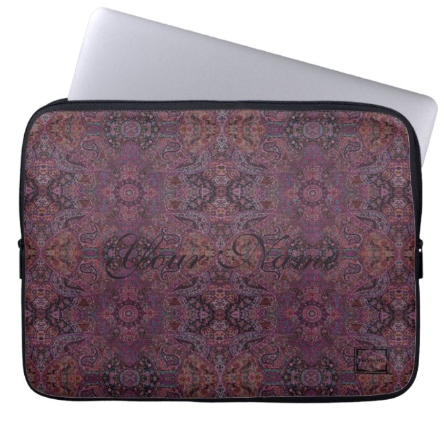 HAMbyWG Sinti und Roma Mauve Laptopschutzhülle (Vorderseite)