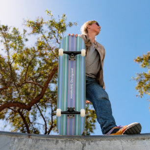 HAMbyWG - Skateboard - Coucher de soleil violet