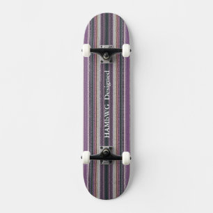 HAMbyWG - Skateboard - Hipster Purple Knit Look