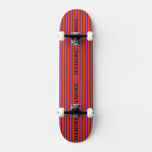 HAMbyWG - Skateboard - Lila Orange w HAMbWG Bar
