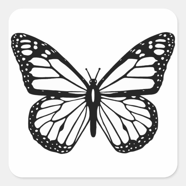 HAMbyWG - Stickers - Schmetterling (Vorderseite)