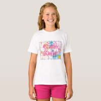 HAMbyWG - T-shirt bio - Règle pour filles
