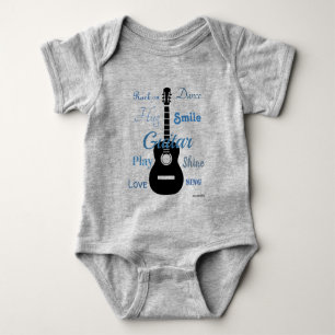 HAMbyWG - T Shirt - Mehrfarbige Gitarre