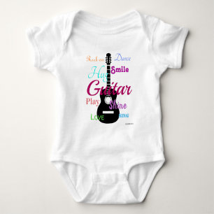 HAMbyWG - T Shirt - Mehrfarbige Gitarre