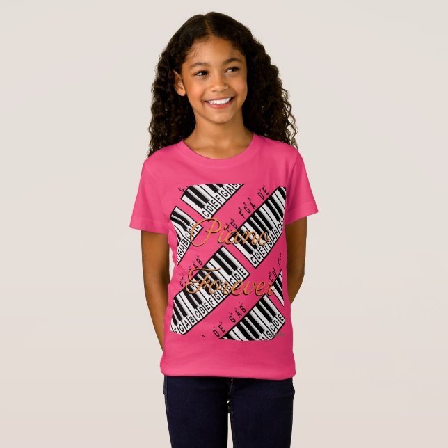 HAMbyWG - T - Shirt - Piano Forever (Vorne ganz)