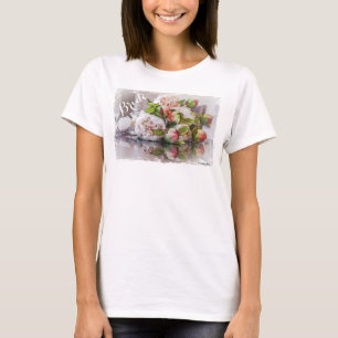 HAMbyWG - T - Shirt von Frauen - Aquarellbäume
