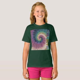 HAMbyWG - T-Shirts - Tie Dye Multi-Color Side Logo