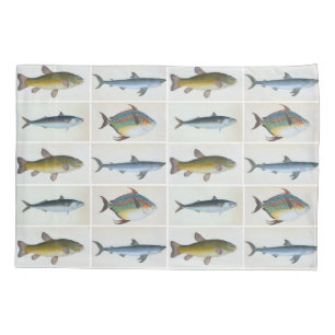 HAMbyWG - Taie d'oreiller -Quatre Poissons