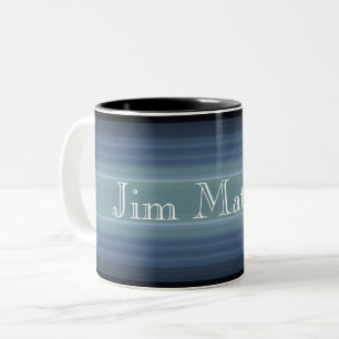 HAMbyWG - Tasse des Kaffees - grau-blau
